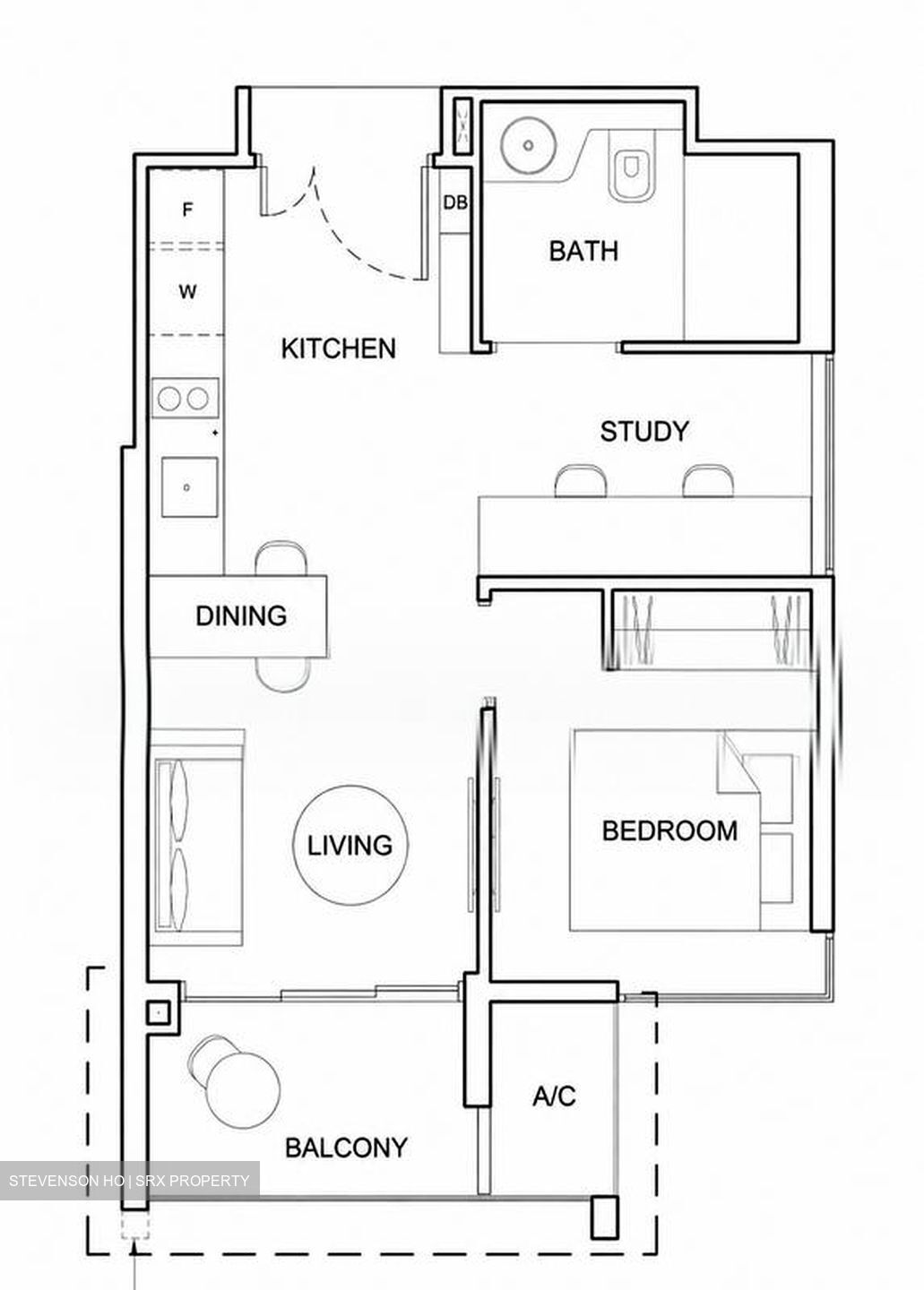 High Park Residences (D28), Apartment #597102251